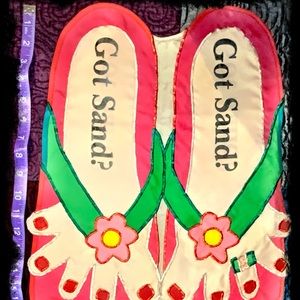 Flip Flop Summer Yard Flag